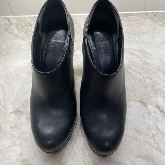 cole haan nike air black boots